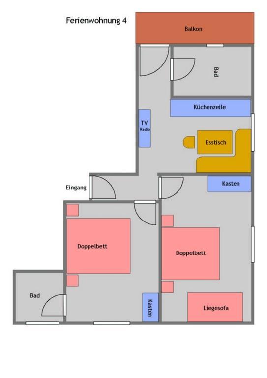 Apartamento Haus Am Wald Faak am See Exterior foto