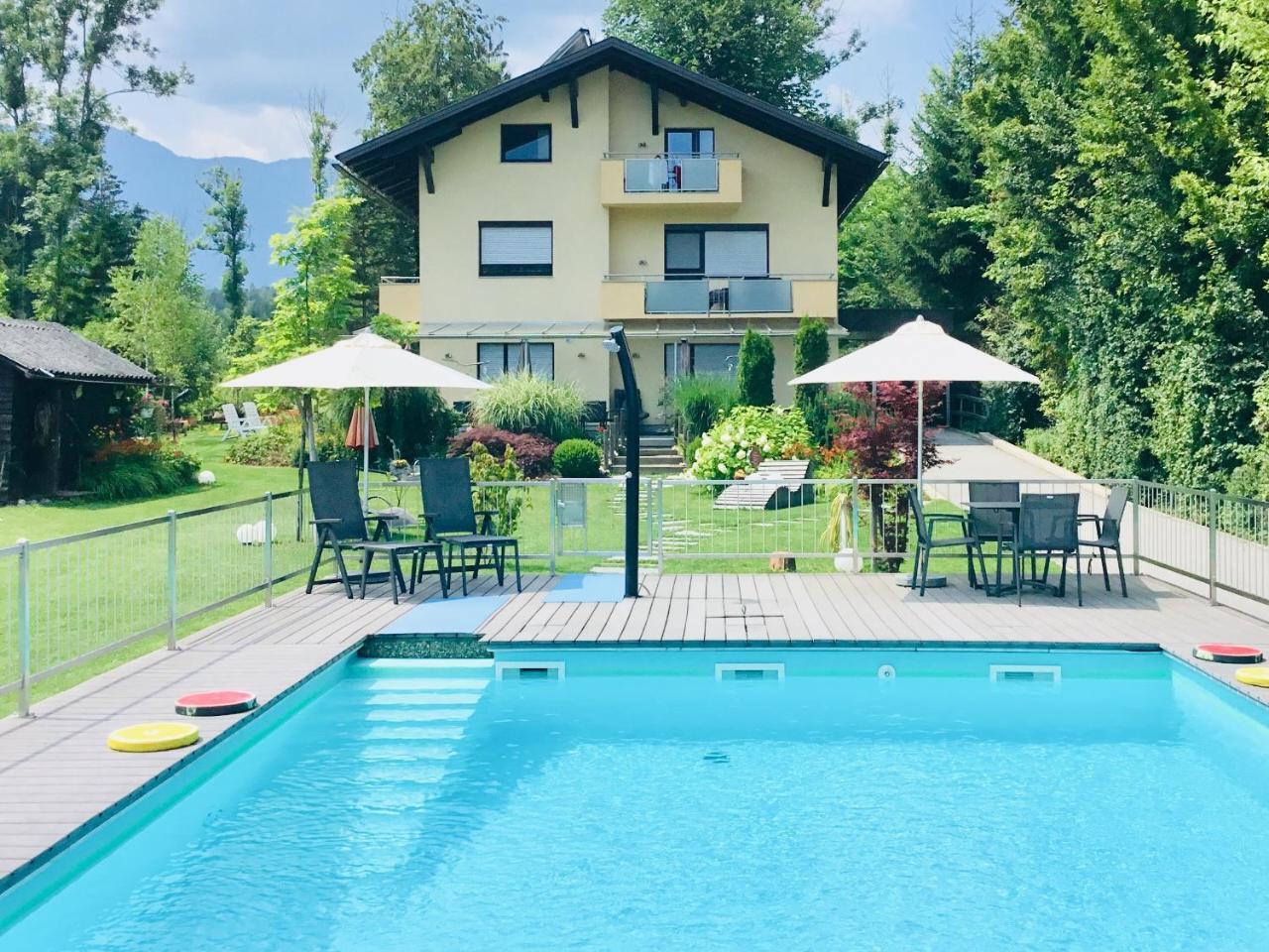 Apartamento Haus Am Wald Faak am See Exterior foto